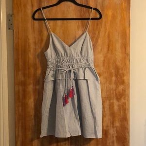 Zara Striped Romper with Tassles